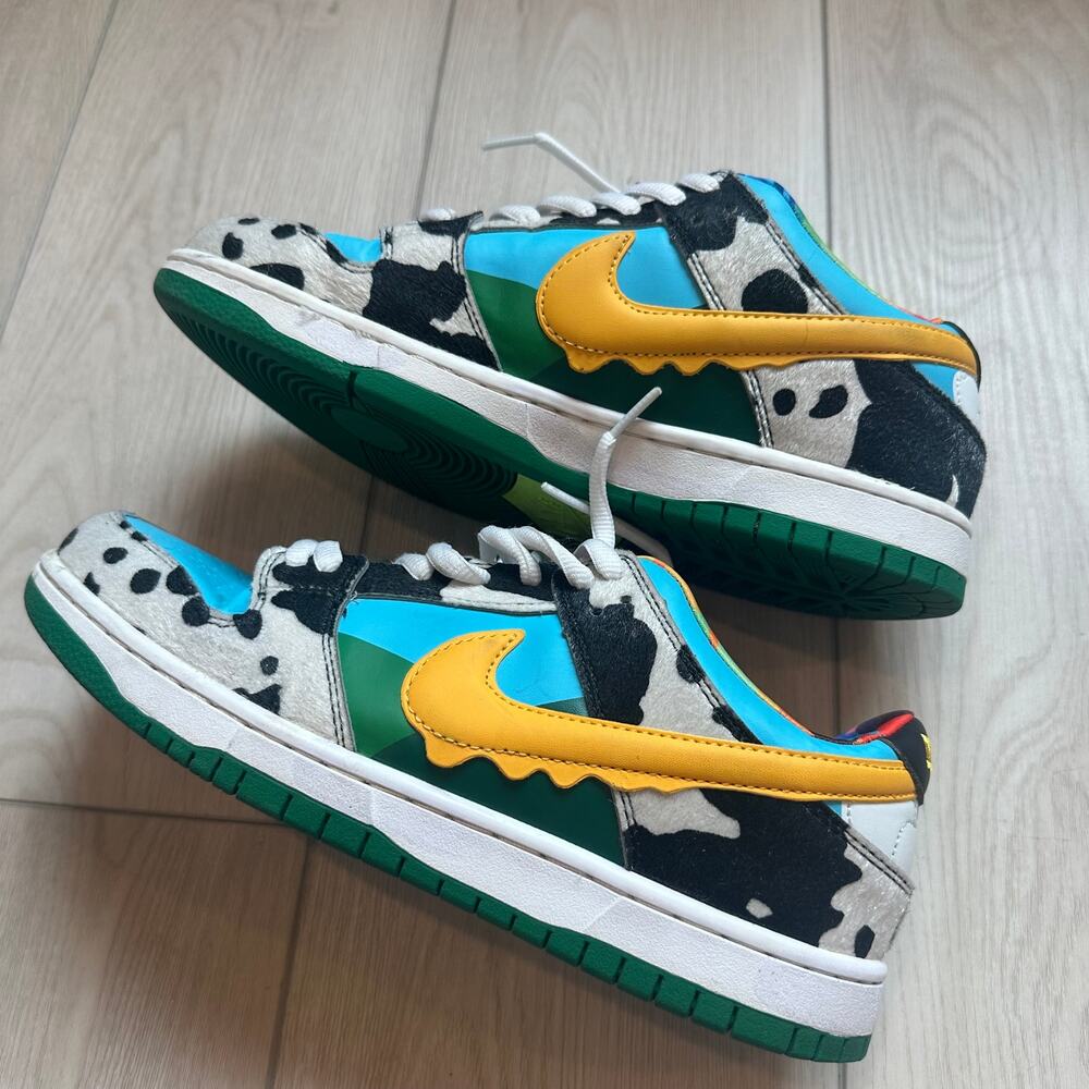 Nike SB Dunk Low x Ben & Jerry’s ‘Chunky Dunky’ skateboarding low top sneakers - Picture 5 of 8